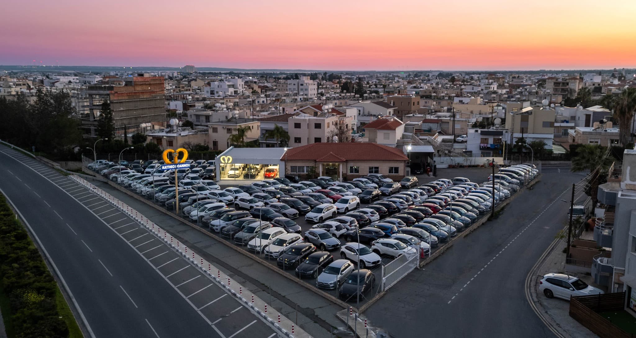 Mattheos Ioannou Motors car showroom in Limassol, Cyprus